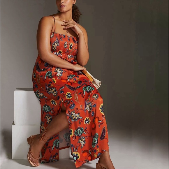 Plus Size Maeve Anthropologie Maxi Dress - Picture 2 of 8